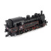 Parní lokomotiva 537.0508, ČSD, III. epocha, černá kola, TT, zvuková verze, limitovaná série pro DS Model, Kuehn 31927S