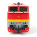Motorová lokomotiva T 478.3210, červená s úzkým žlutým proužkem, ČSD, DCC, IV. epocha, H0, DOPRODEJ, Roco 72946
