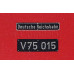 Motorová lokomotiva V 75, DR, III. epocha, analogová verze, H0, Piko 52424