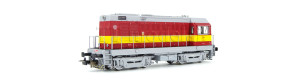 Motorová lokomotiva řady 720 "Hektor", ČSD, IV. epocha, zvuková verze, H0, DOPRODEJ, Piko 52432