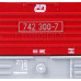 Motorová lokomotiva 742.300-7, ČD, V.–VI. epocha, TT, limitovaná série pro DS model, Tillig 502223