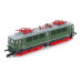 Elektrická lokomotiva řady 211, DR, 6 větracích mřížek, zelená, IV. epocha, TT, DOPRODEJ, Kuehn 31634