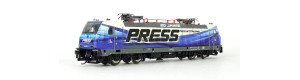 Elektrická lokomotiva 145 030, „20 Jahre PRESS“, PRESS, VI. epocha, TT, jednorázová série, DOPRODEJ, Tillig 05033 E