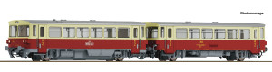 Motorový vůz M 152 0059 s přívěsným vozem Blm, ČSD, IV. epocha, zvuková verze, TT, Roco 7790001