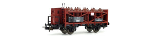 Vůz pro přepravu nádob s kyselinou ,,Farbwerke Höchst a. Rhein", K.P.E.V., I. epocha, H0, Tillig 77012