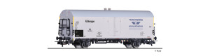 Chladírenský vůz ,,Transthermos Kühlverkehr", DB, III. epocha, H0, Tillig 76804