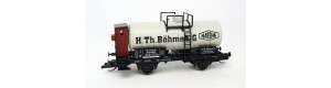 Kotlový vůz  „H. Th. Böhme AG“, DRG, II. epocha, TT, DOPRODEJ, Tillig 95860
