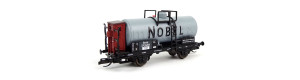 Kotlový vůz „Naphta-Industrie- Gesellschaft Gebrüder Nobel“, zařazen u K.P.E.V., I. epocha, TT, Tillig 95863