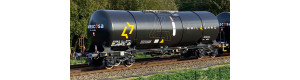 Kotlový vůz Zacns 88 Wascosa / RAIL4WARD JET-A1, VI. epocha, H0, IGRA MODEL 96210043