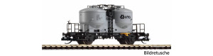 Nádobový vůz pro přepravu cementu řady Ucs-v, VTG, V. epocha, TT, Piko 47757