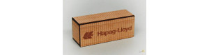 Přepravní bedna ,,Hapag-Lloyd", hotový model, H0, BubiModel h070056