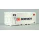 Kontejner ,,DB Schenker", bílý, H0, BuBiModel h070121
