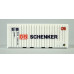 Kontejner ,,DB Schenker", bílý, H0, BuBiModel h070121