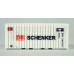 Kontejner ,,DB Schenker", bílý, H0, BuBiModel h070121