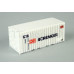 Kontejner ,,DB Schenker", bílý, H0, BuBiModel h070121