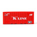 Kontejner ,,''K'' LINE", H0, BuBiModel h070127