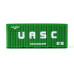 Kontejner ,,UASC", zelený, H0, BuBiModel h070135