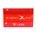 Set tří 40' kontejnerů "Hamburg Süd/K-Line/CAI", TT, Herpa 066730