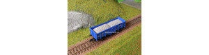Náklad štěrku do vozu Es Tillig/Vtr Loco, TT, ES Pečky 19607
