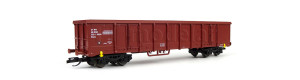 Otevřený čtyřnápravový vůz Eanos, DSB, IV. epocha, TT, Tillig 15678