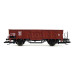 Otevřený dvounápravový vůz E, DSB, III. epocha, TT, Tillig 14091