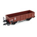 Otevřený dvounápravový vůz E, DSB, III. epocha, TT, Tillig 14091