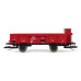 Otevřený dvounápravový vůz Kz, MÁV, II. epocha, TT, Tillig 17632