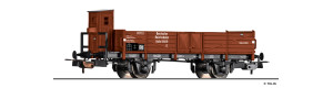 Otevřený vůz O Halle, DRG, s brzdařskou budkou, II. epocha, H0, Tillig 77050