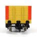 Otevřený vůz se sedmiprkennou korbou, Colman's Mustard, TT, Peco TTR-7006P
