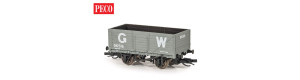 Otevřený vůz se sedmiprkennou korbou, GWR, TT, Peco TTR-7000W