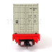 Kontejnerový vůz Lgs s jedním 40' kontejnerem "Mein ZOO", START, VI. epocha, TT, Tillig 17483