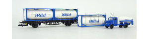 Set "Milchtransport", DR, IV. epocha, TT, Tillig TT Club 2024, Tillig 502601