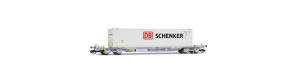 Kontejnerový vůz s kontejnerem „DB Schenker", VI. epocha, TT, Arnold HN9761