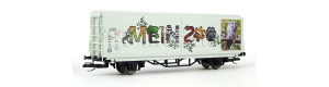 Vůz s posuvnými stěnami Hbis-tt „Mein Zoo“, VI. epocha, TT. Tillig 14850