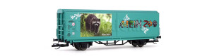 Vůz s posuvnými stěnami Hbis-tt „Mein Zoo“, VI. epocha, TT. Tillig 14851