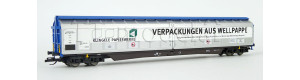 Vůz s posuvnými stěnami řady Habins „Klingele Papierwerke“, DB AG, V. epocha, TT, Tillig 15839