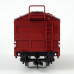 Vůz s posuvnou střechou a stěnami Tes-t 58, DB, III. epocha, TT, Tillig 17653