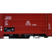 Vůz s posuvnou střechou a stěnami Tes-t 58, DB, III. epocha, TT, Tillig 17653