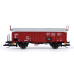 Vůz s posuvnou střechou Tms 5756 s plošinkou, DR, IV. epocha, TT, Tillig 17671