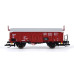 Vůz s posuvnou střechou Tms 5756 s plošinkou, DR, IV. epocha, TT, Tillig 17671