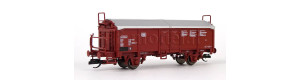 Vůz s posuvnou střechou Tms 851 s plošinkou, DB, IV. epocha, TT, Tillig 17675
