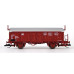 Vůz s posuvnou střechou Tms 851 s plošinkou, DB, IV. epocha, TT, Tillig 17675
