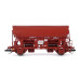 Samovýsypný vůz s odsuvnou střechou řady Tdgns, ČD, V. epocha, TT, Tillig 17565