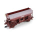 Samovýsypný vůz s odklápěcí střechou, DR, IV. epocha, patina, TT, Tillig 502286-3