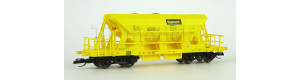 Samovýsypný vůz Faccs, ČD, Viamont a.s., žlutý, exkluzivní série pro TT modelář, V. epocha, TT, Loco M2501