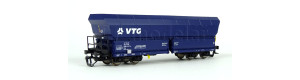 Samovýsypný vůz Falns VTG, modrý, nové provozní číslo, VI. epocha, TT, Piko 47740-2