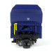 Samovýsypný vůz Falns VTG, modrý, nové provozní číslo, VI. epocha, TT, Piko 47740-2