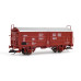 Set dvou nákladních vozů Tims 858 s posuvnou střechou, DB, IV. epocha, TT, DOPRODEJ, Tillig 01020