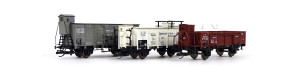 Set nákladních vozů, CES, DRG, BBÖ, II. epocha, TT, Tillig 01053