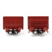 Set dvou otevřených vozů, "Rübenzug", díl 1, DB, IV. epocha, TT, Tillig TT Club 2023, Tillig 502505